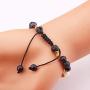 Solar System Bracelet Beaded Universe Galaxy The Eight Planets Guardian Star Natural Stone Beads Rope Woven Bracelet Bangle Jewelry Gifts for Women Girls
