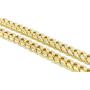 Cuban Link 14k Gold Plated Miami Cuban Chain 14MM, Real Solid Stainless Steel Fashion Gold Jewelry