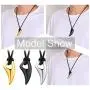 Stainless Steel Pendant Necklace for Men Women, Cool Punk Shark Teeth Necklace, Cross Necklace, Star of David Necklace, Black Leather Cord, Come Gift Box Stainless Steel Pendant Necklace for Men Women, Cool Punk Shark Teeth Necklace, Cross Necklace, Star of David Necklace, Black Leather Cord, Come Gift Box