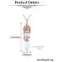 JOVIVI Rose Gold Plated Flower Wrapped Man-made Opalite Healing Crystal Necklace Hexagonal Prism Pointed Quartz Yoga Energy Chakra Gemstone Pendant Pendulum Reiki Jewelry JOVIVI Rose Gold Plated Flower Wrapped Man-made Opalite Healing Crystal Necklace Hexagonal Prism Pointed Quartz Yoga Energy Chakra Gemstone Pendant Pendulum Reiki Jewelry