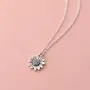 Boma Jewelry Sterling Silver Sunflower Pendant Necklace, 18 Inches Boma Jewelry Sterling Silver Sunflower Pendant Necklace, 18 Inches