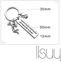 ecobuty Coach Gift Coach Keychain Coach Appreciation Gift Coach Jewelry End of Season Coach Gift Thank You Gift for Coach Team Mom Gift