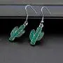 Cactus Dangle Earrings 316 Stainless Steel Cactus Charm Jewelry Gift for Cactus Lover Saguaro Jewelry Cactus Dangle Earrings 316 Stainless Steel Cactus Charm Jewelry Gift for Cactus Lover Saguaro Jewelry
