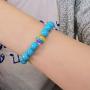 Nanafast Titanium Stainless Steel Magnet Rainbow LGBT Pride Handmade Braided Bracelet PU Leather Weave Plaited Jewelry