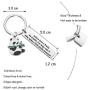 Gzrlyf Panda Keychain Panda Gifts for Panda Lovers Advice from a Panda Take it Slow Make a Little Panda-monium