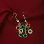 yigedan Natural Gem Dangle Hoops 3 Colors Jade Pearl Drop Earrings for Women Girls 14K Unique Handmade Jewelry yigedan Natural Gem Dangle Hoops 3 Colors Jade Pearl Drop Earrings for Women Girls 14K Unique Handmade Jewelry