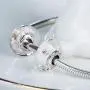 EVESCITY Limited Edition Genuine Murano Glass Crystal 925 Sterling Silver Beads for Charms Bracelets Best Jewelry Gifts for Her EVESCITY Limited Edition Genuine Murano Glass Crystal 925 Sterling Silver Beads for Charms Bracelets Best Jewelry Gifts for Her