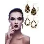 Hicarer 5 Pieces Leopard Jewelry Set Leopard Bracelet Earring Necklace for Women Girls Hicarer 5 Pieces Leopard Jewelry Set Leopard Bracelet Earring Necklace for Women Girls