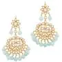 Aheli Beautiful Indian Traditional Wedding Faux Kundan Beaded Maang Tikka with Earrings Set for Women Ethnic Fashion Jewelry Aheli Beautiful Indian Traditional Wedding Faux Kundan Beaded Maang Tikka with Earrings Set for Women Ethnic Fashion Jewelry