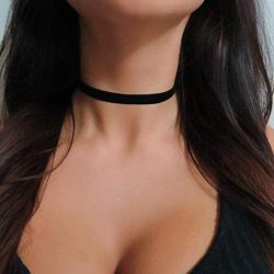 Starain Velvet Choker Necklace for Women Girls Multicolor Classic Black Choker Set