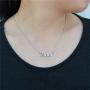 2Pcs Old English Zodiac Necklaces, 18K Gold Silver 12 Constellation Pendant Necklace for Women Girls, Horoscope Astrology Letter Necklace Birthday Gift