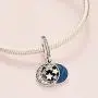 Pandora Jewelry Moon and Night Sky Cubic Zirconia Dangle Charm in Sterling Silver Pandora Jewelry Moon and Night Sky Cubic Zirconia Dangle Charm in Sterling Silver