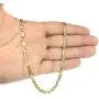 14K Yellow Gold Filled Solid Mariner Chain Necklace, 4.5 mm Wide 14K Yellow Gold Filled Solid Mariner Chain Necklace, 4.5 mm Wide