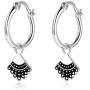 WINNICACA Sterling Silver rbg Dissent Collar Earrings Dangle Drop Jewelry Gifts for Women Fan of Ruth Bader Ginsburg