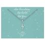 Rosa Vila Lightning Bolt Necklace, Be Fearless Necklace, Be Brave Necklace, Inspirational Necklaces for Women, Strength Necklace Pendant, Encouragement Gifts for Women