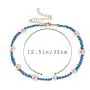 Brinote Boho Beads Choker Necklace Chain Flower Necklaces Jewelry for Women and Girls Brinote Boho Beads Choker Necklace Chain Flower Necklaces Jewelry for Women and Girls