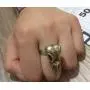 YANCHUN Skull Necklace Skull Stud Earrings for Women Stainless Steel Punk Biker Skull Ring for Men Halloween Jewelry Set