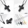 zeqingjw Stainless Steel Cross Memorial Cremation Jewelry for Ashes Urn Pendant Necklace Keepsake Jewelry Urn - Cremation Pendant Necklace zeqingjw Stainless Steel Cross Memorial Cremation Jewelry for Ashes Urn Pendant Necklace Keepsake Jewelry Urn - Cremation Pendant Necklace