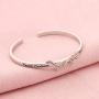 POTIY Vampire Fans Gift Vampire Inspired Jewelry Team Damon Since Hello Brother Movie Flower Bracelet for Women Girls