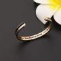 Zuo Bao Keep Fucking Going Hair Tie Bracelet Graduation Gift Inspirational Bracelets for Women Motivational Friend Encouragement Jewelry