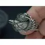 Raven Ring for Men, Norse Viking Raven Ring, Celtic Odin Raven Totem Amulet Ring, Vintage Crow Couple Ring, Punk Animal Bird Jewelry Gift for Men Boys Raven Ring for Men, Norse Viking Raven Ring, Celtic Odin Raven Totem Amulet Ring, Vintage Crow Couple Ring, Punk Animal Bird Jewelry Gift for Men Boys