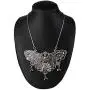 Efulgenz Boho Vintage Antique Ethnic Gypsy Tribal Indian Oxidized Silver Statement Peacock Pendant Long Necklace Jewelry Efulgenz Boho Vintage Antique Ethnic Gypsy Tribal Indian Oxidized Silver Statement Peacock Pendant Long Necklace Jewelry