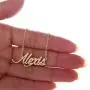 HUAN XUN Custom Name Necklace Personalized Initial Necklaces in Golden Silver HUAN XUN Custom Name Necklace Personalized Initial Necklaces in Golden Silver