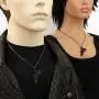 Black Raven Black Crow Gothic Pewter Pendant Necklace Black Raven Black Crow Gothic Pewter Pendant Necklace