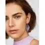 Genuine Leather Earrings Set Teardrop Petal Leaf Leather Dangle Earrings Leather Feather Drop Earring for Women Girls, S/M/L