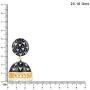 Aheli Jhumka Jhumki Enamel Earrings Indian Traditional Bollywood Ethnic Fashion Jewelry for Women