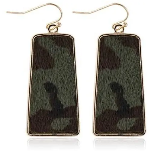 Bohemian Genuine Leather Geometric Earrings - Lightweight Animal Print Dangles Calf Hair Teardrop, Zebra Leaf, Leopard Hoop Bohemian Genuine Leather Geometric Earrings - Lightweight Animal Print Dangles Calf Hair Teardrop, Zebra Leaf, Leopard Hoop