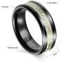 Frank S.Burton 6mm 8mm Celtic Tungsten Rings for Men Women Dragon Design Tungsten Carbide Wedding Band Comfort Fit Size 4-13