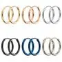 6 Pairs Upgrade Stainless Steel Hoop Earrings-Cartilage Earring Small Hoop Earrings Set,Nose Ring Nipple Ring Body Piercing Jewelry for Men Women Gilrs Boys 6 Pairs Upgrade Stainless Steel Hoop Earrings-Cartilage Earring Small Hoop Earrings Set,Nose Ring Nipple Ring Body Piercing Jewelry for Men Women Gilrs Boys