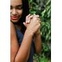 Lucky Feather Morse Code Bracelets for Women and Girls - 14K Gold Dipped Bar with Secret Message Engraved on Adjustable 7'' - 8'' Cord - Friendship Bracelet Gift for Her