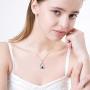 YFN 925 Sterling Silver I Love You Necklace 100 Languages Love Necklaces Jewelry