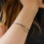 MantraBand Bracelet - You are Loved - Inspirational Engraved Adjustable Mantra Band Cuff Bracelet - Silver, Gold, Rose Gold - Gifts for Women