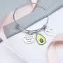 G-Ahora Funny Avocado Jewelry Avocado Keychain Earrings Pendant Bangle Gift for Avocado Girls Avocado Lover Fashion Green Fruit Jewelry G-Ahora Funny Avocado Jewelry Avocado Keychain Earrings Pendant Bangle Gift for Avocado Girls Avocado Lover Fashion Green Fruit Jewelry