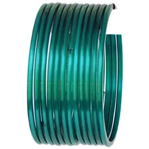 JDZ COLLECTION Ethnic Fashion Jewelry Daily Wear Indian Designer Glass Plain Bangle Set For Girls & Women Churi Bracelet Traditional Bollywood Bangles Set Of 12 (Radium 2.6) JDZ COLLECTION Ethnic Fashion Jewelry Daily Wear Indian Designer Glass Plain Bangle Set For Girls & Women Churi Bracelet Traditional Bollywood Bangles Set Of 12 (Radium 2.6)