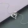 Music Note Heart of Treble and Bass Clef Choker Necklace Infinity Love Heart Pendant Necklace Collars Hypoallergenic Jewelry Birthday Gift
