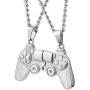 Wydmire Magnetic Couple Necklace, Matching Controller Necklaces for Couples, Him and Her, Boyfriend Girlfriend Jewelry