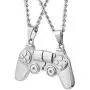 Wydmire Magnetic Couple Necklace, Matching Controller Necklaces for Couples, Him and Her, Boyfriend Girlfriend Jewelry