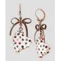 Betsey Johnson Multi Lucite Heart Drop Earrings Betsey Johnson Multi Lucite Heart Drop Earrings