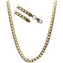 100 80 60 40 20 0 SWAG COLLECTION LOS ANGELES STAY ON TOP Gold Cuban Link Chain 5MM, 24K Diamond Cut Overlay Premium Fashion Jewelry Necklaces 20x More Gold, Resists Tarnishing, 16-30 Inches