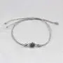 Sunflower Bracelets for Best Friend Mom BFF Friend You are My Sunshine Jewelry Unique Trendy Fashion Simple Sun Flower Inspirational Beach Birthday Graduation Gift Gray Adjustable Waxed Cord