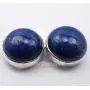SilverStarJewel Solid Sterling Silver Lapis Lazuli Earrings 0.5'' Wedding Gift SilverStarJewel Solid Sterling Silver Lapis Lazuli Earrings 0.5'' Wedding Gift