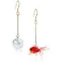 DAMLENG Funny Cute Acrylic Resin Simulation Fish in Bag Dangle Earrings Unique Asymmetry Lightweight Goldfish Dangle Drop Earrings Jewelry Gift for Girls Women DAMLENG Funny Cute Acrylic Resin Simulation Fish in Bag Dangle Earrings Unique Asymmetry Lightweight Goldfish Dangle Drop Earrings Jewelry Gift for Girls Women