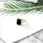 Gem Stone King Black Onyx 18K Yellow Gold Plated Silver Womens Solitaire Ring 6.60 Ct Gemstone 14X10MM Emerald Cut (Available 5,6,7,8,9) Gem Stone King Black Onyx 18K Yellow Gold Plated Silver Womens Solitaire Ring 6.60 Ct Gemstone 14X10MM Emerald Cut (Available 5,6,7,8,9)