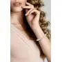 Miabella 925 Sterling Silver Italian Handmade 8mm Bead Ball Strand Chain Bracelet for Women 7, 7.5, 8 Inch Made in Italy