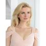 Mariell 14K Rose Gold Plated AA Recovery Necklace CZ Unity Pendant - Great Jewelry Gift for Sober Women