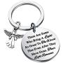TIIMG Sympathy Keychain Memorial Gifts Loss of Father Mother Husband Dad Son Sister Sympathy Gifts